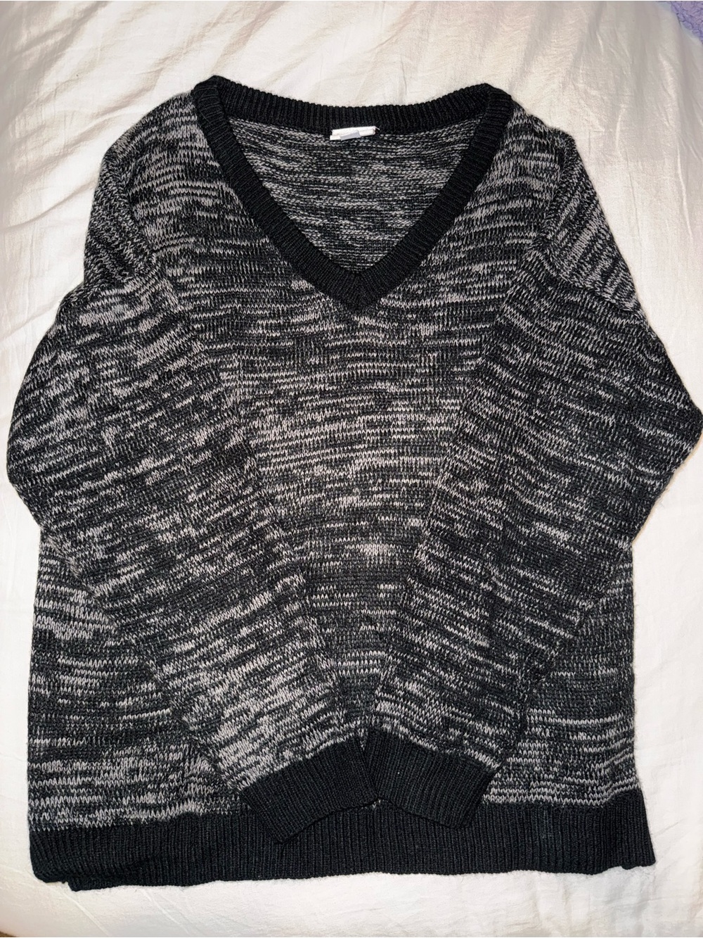 LulaRoe Black and Grey Sweater